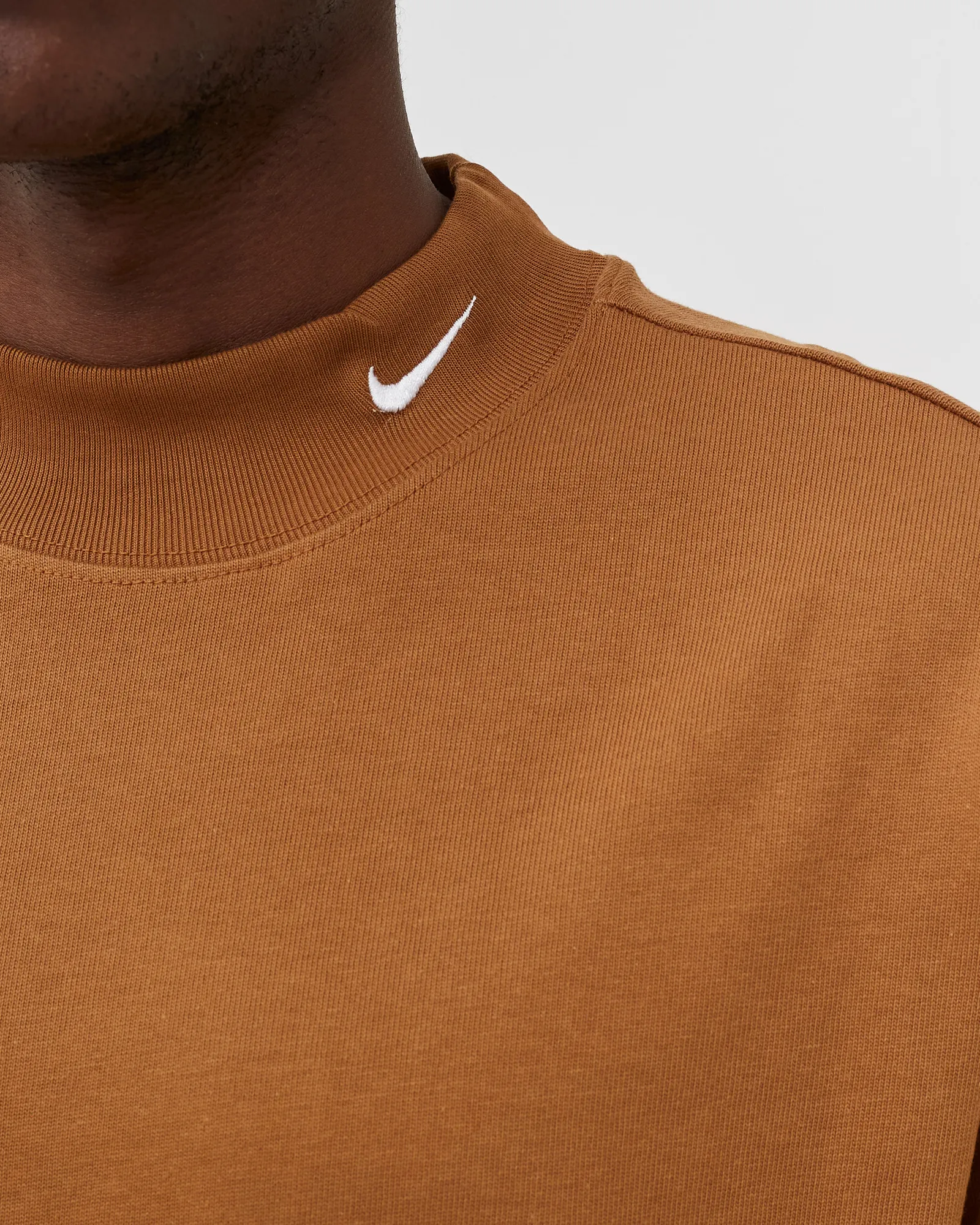 Camisa Nike de manga comprida com gola alta