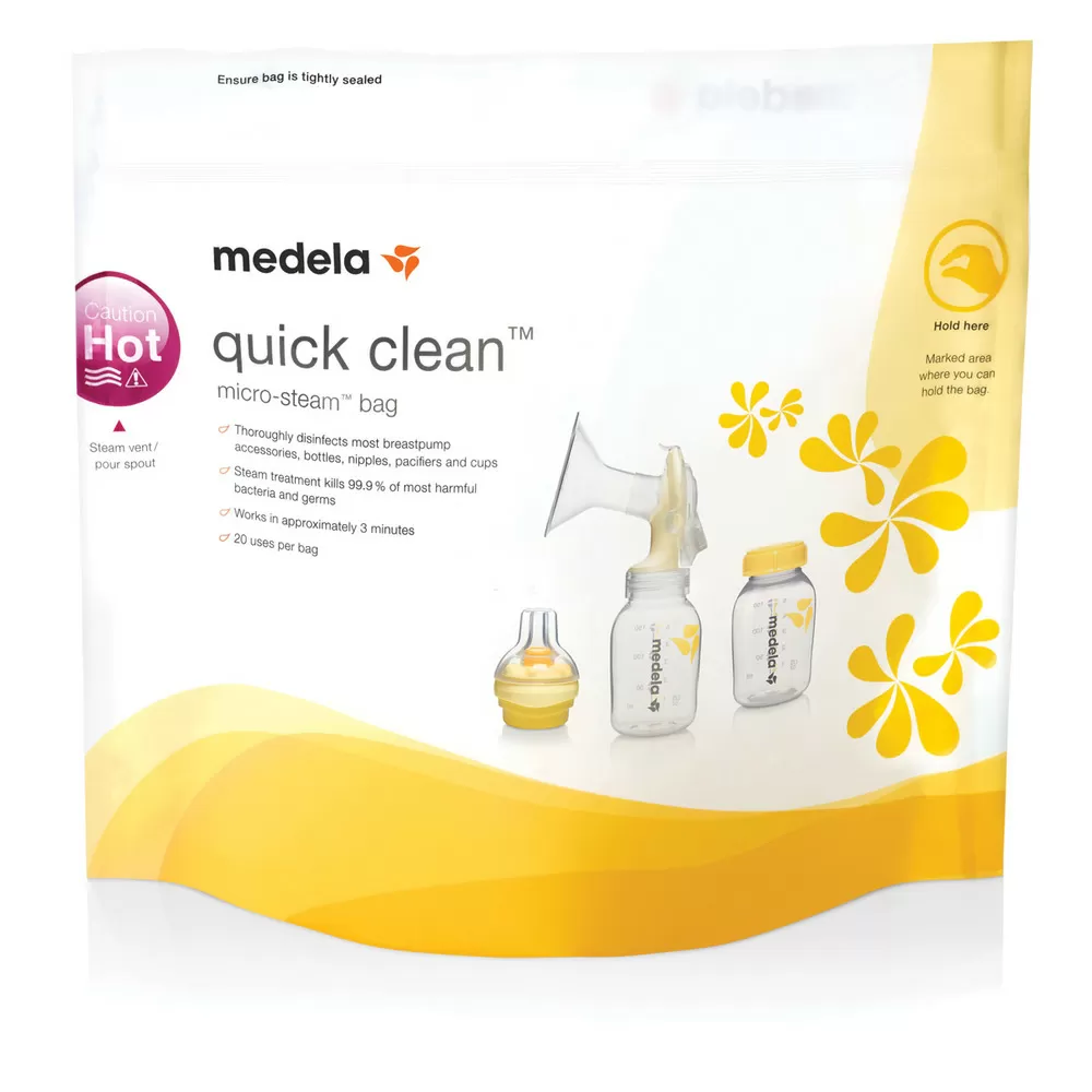 Medela Quick Clean mikroovnsposer - 5-pak