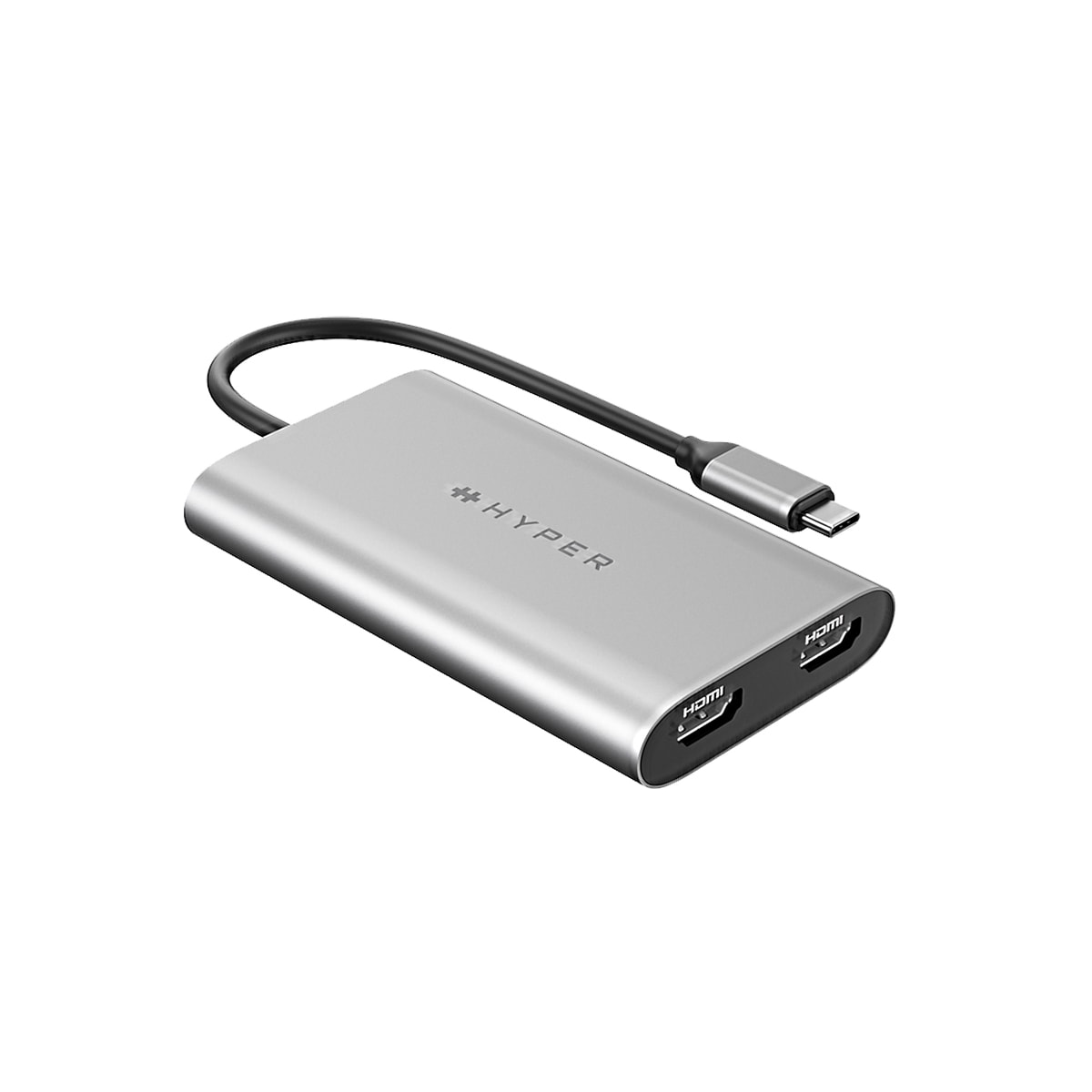 Hyper HyperDrive dobbel HDMI USB adapter