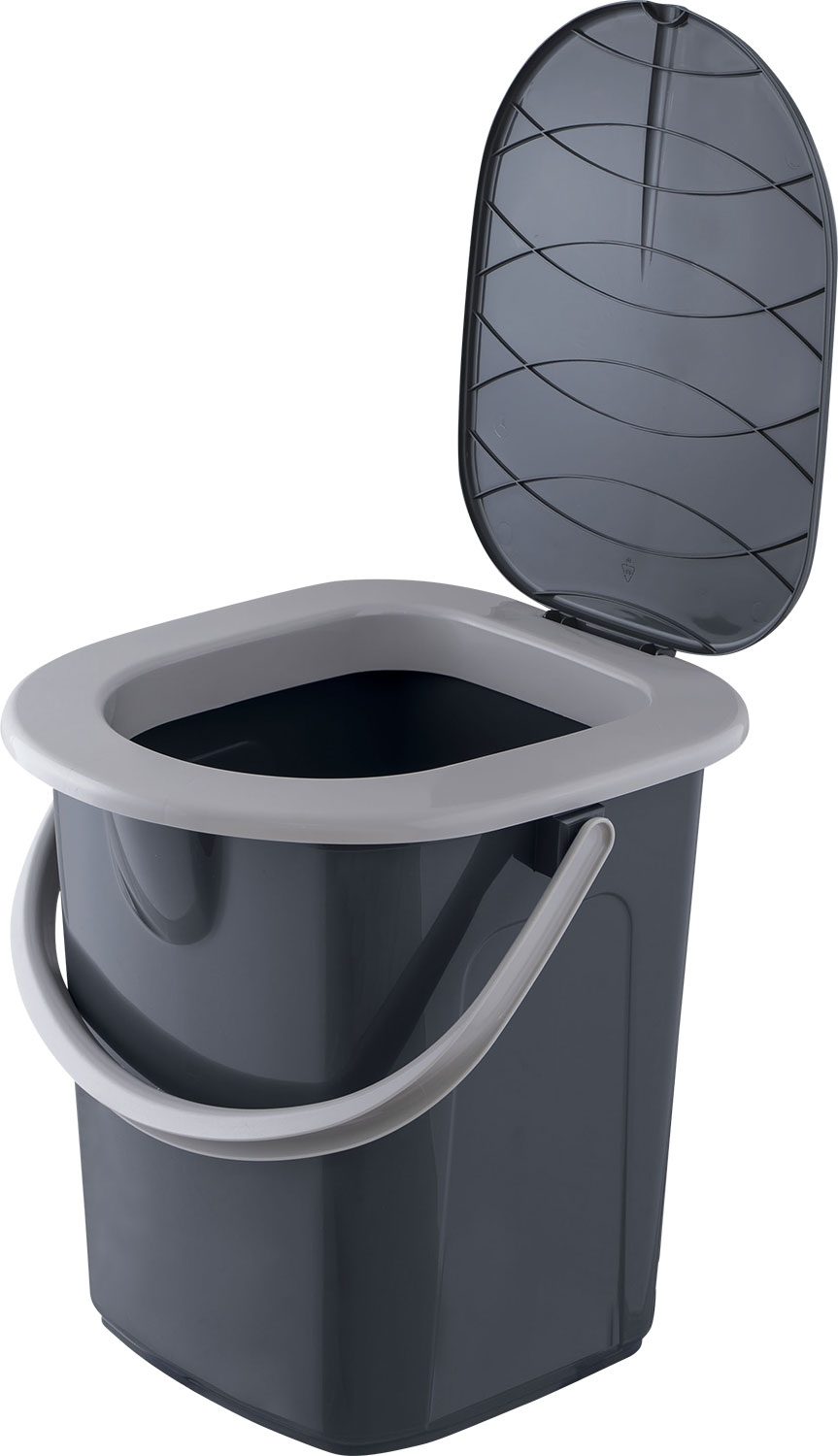 BranQ Tragbare Camping Toilette 22 Liter