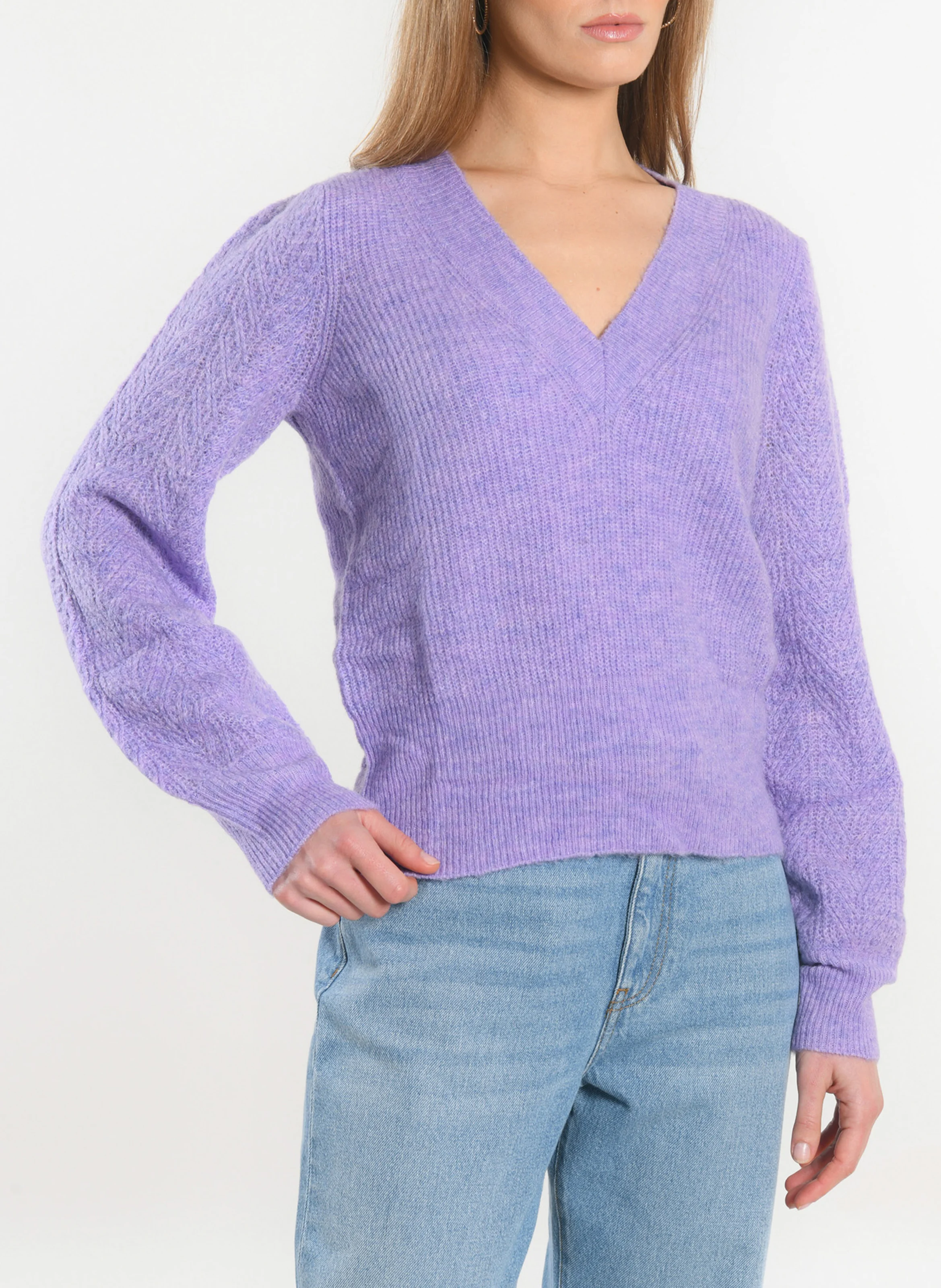 DAYANA - Pull col V| Violet
