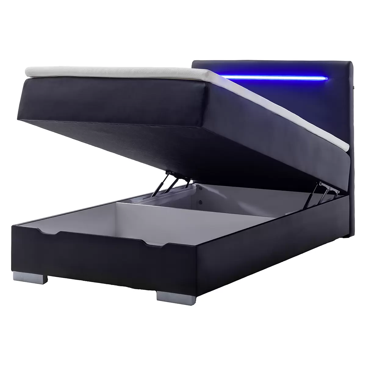 Boxspringbett Las Vegas I 140x200 Schwarz