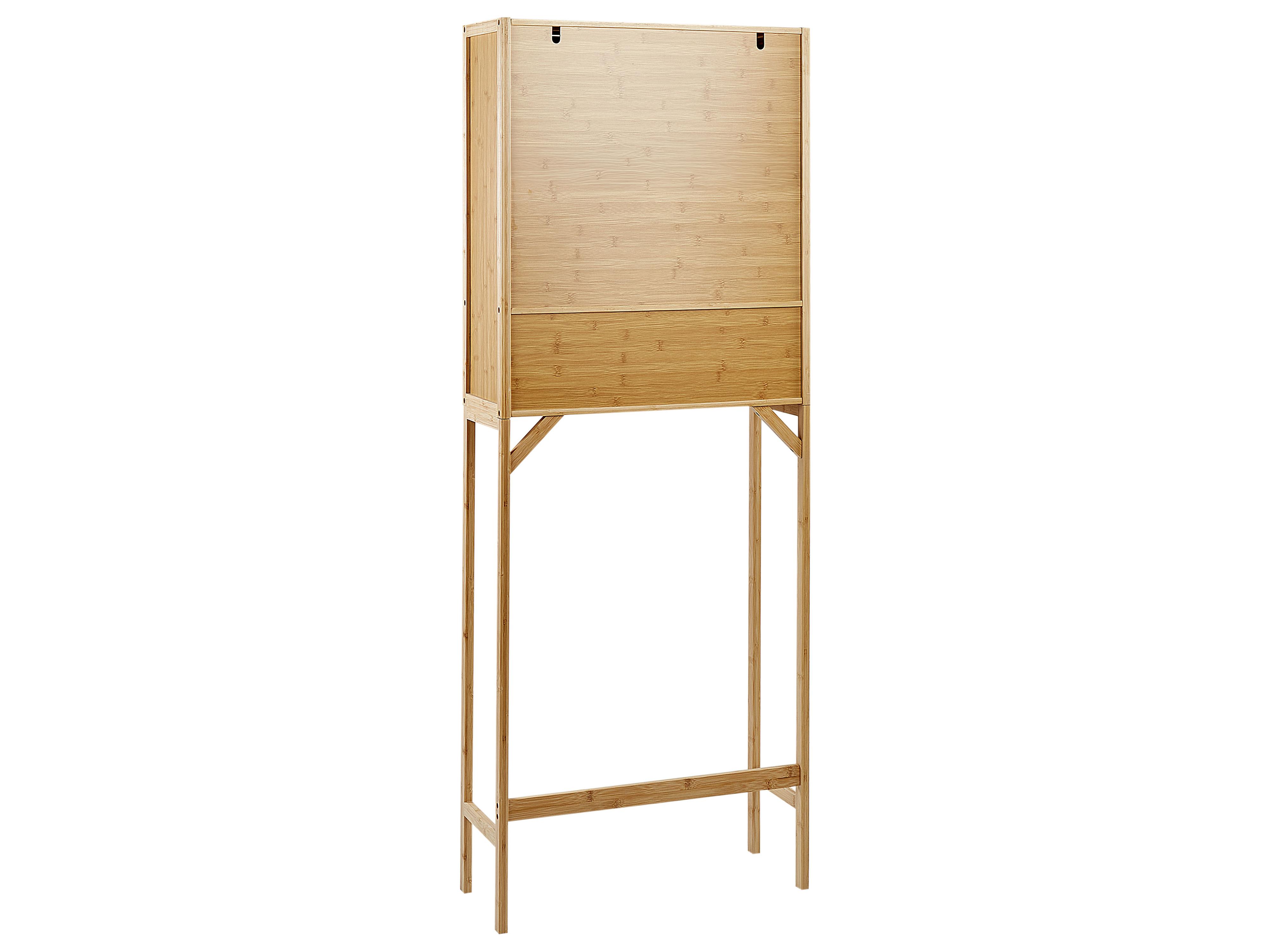 Badkamermeubel OKARCHE Bamboehout 63 cm Lichtbruin