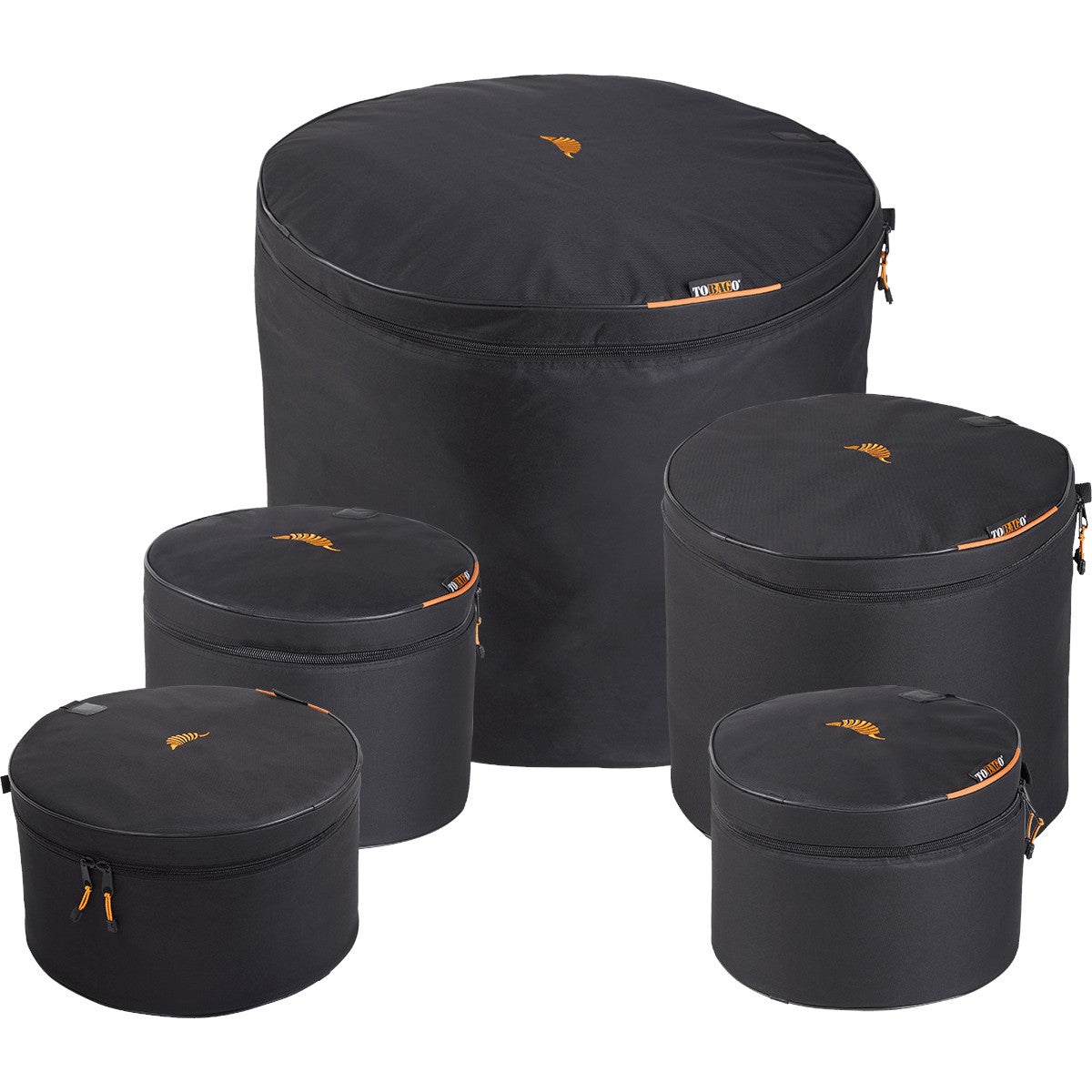 Tobago APNT22 Rock drumhoezenset voor 22, 16, 12, 10, en 14 inch