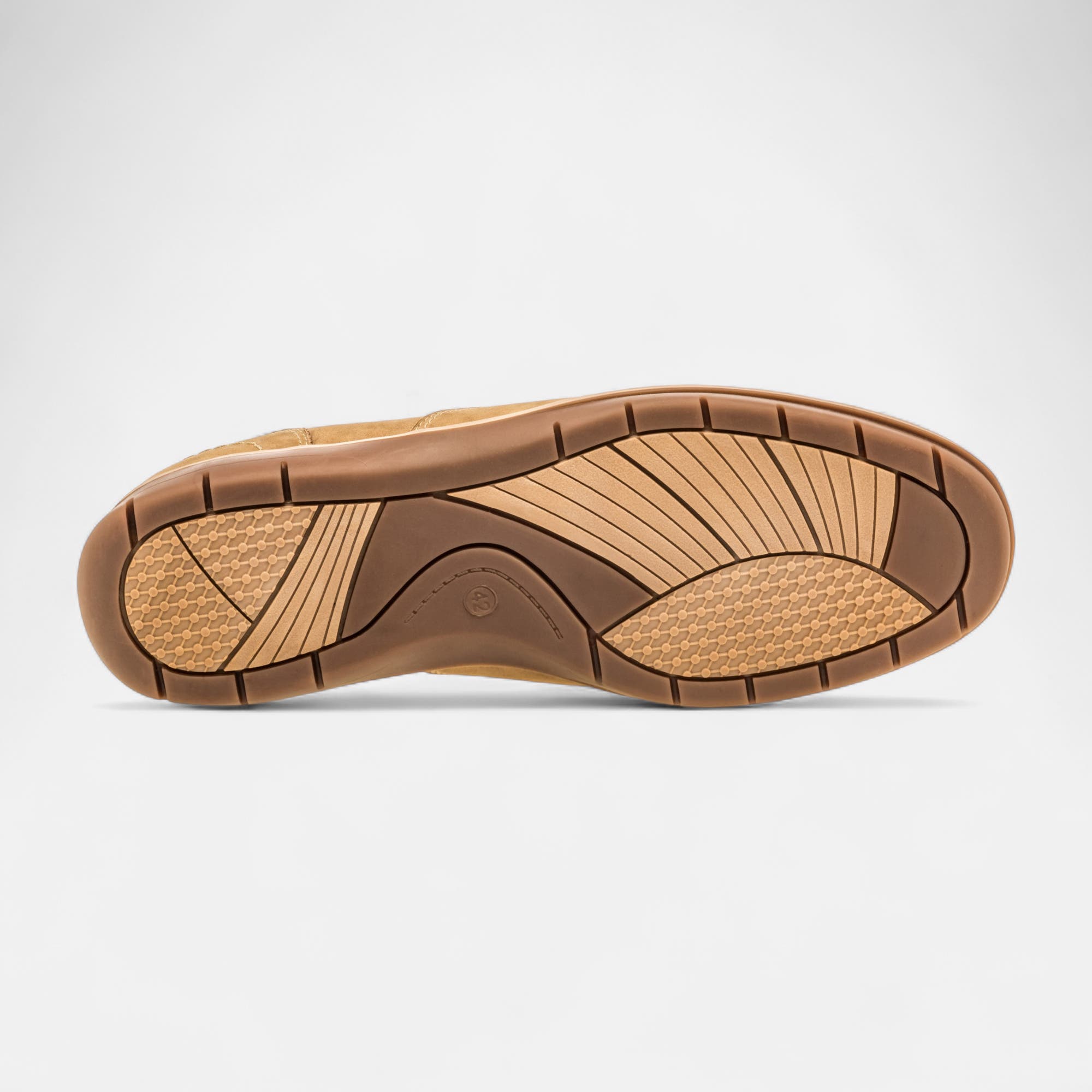 Mocassins Homme en cuir beige