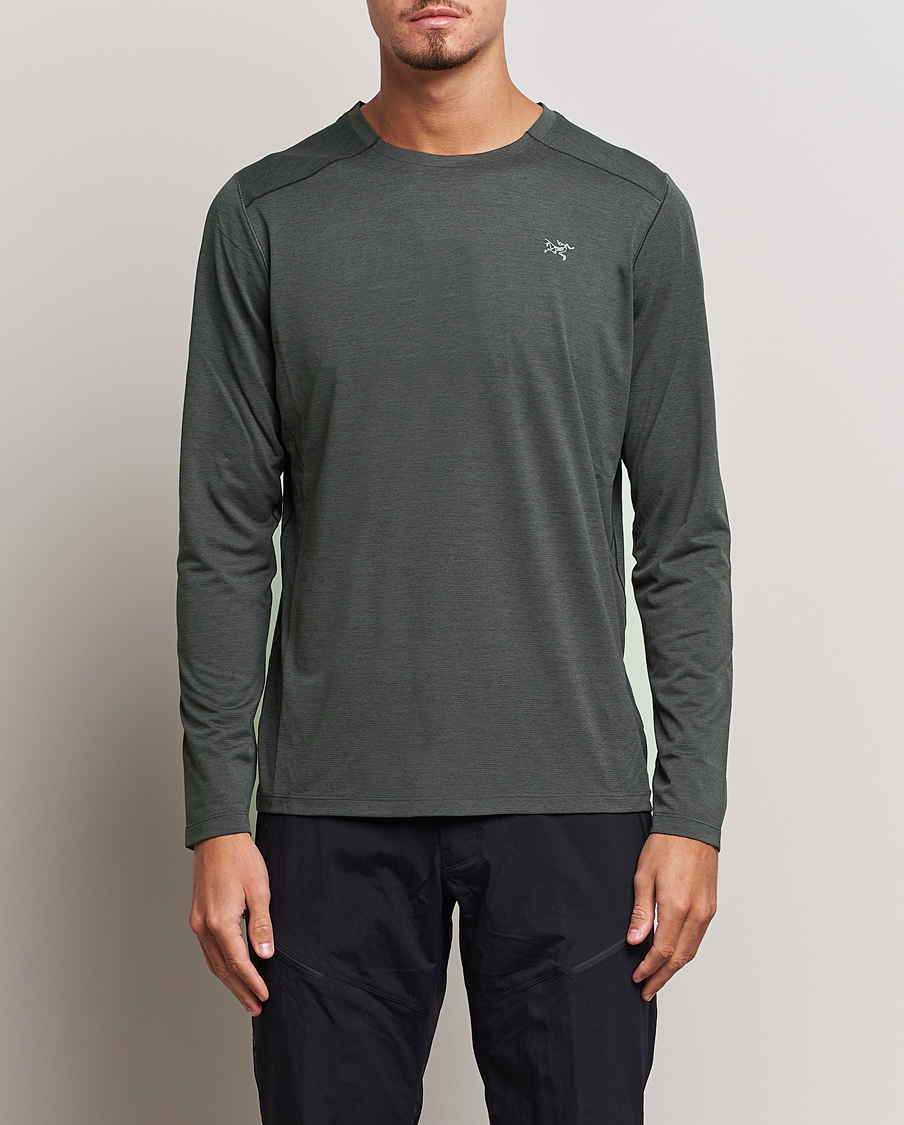 Arc'teryx Cormac Long Sleeve T-Shirt Black Heather