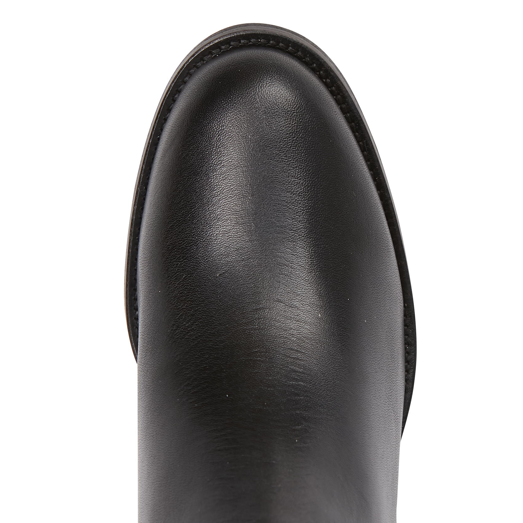 GERALDINE - Bottines à talons en cuir | Noir