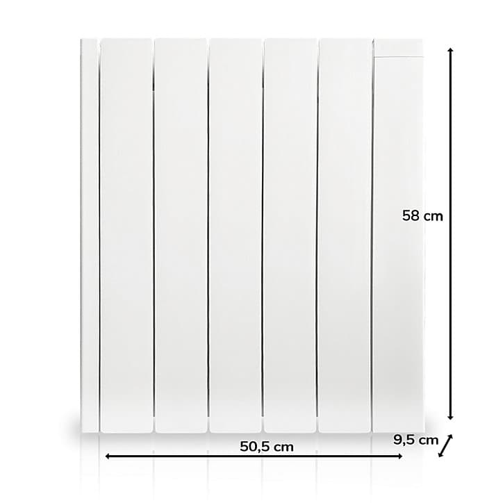 Radiateur électrique à inertie sèche HJM Kiana 1000W