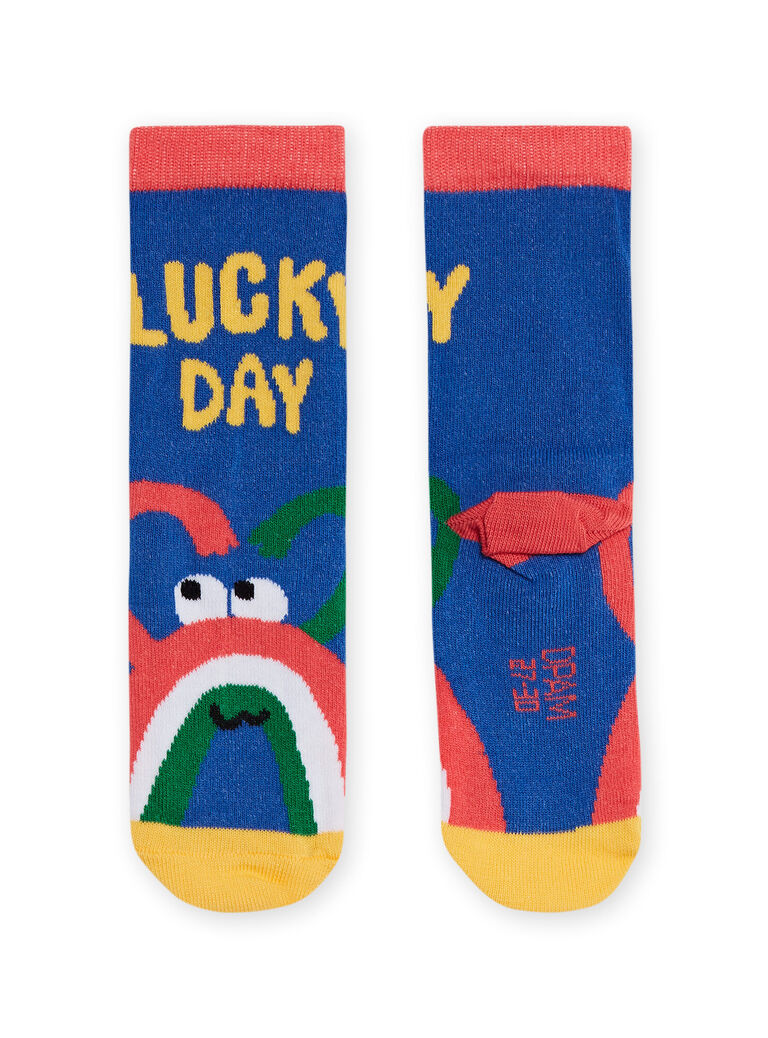 Chaussettes motifs arcs-en-ciel enfant garçon