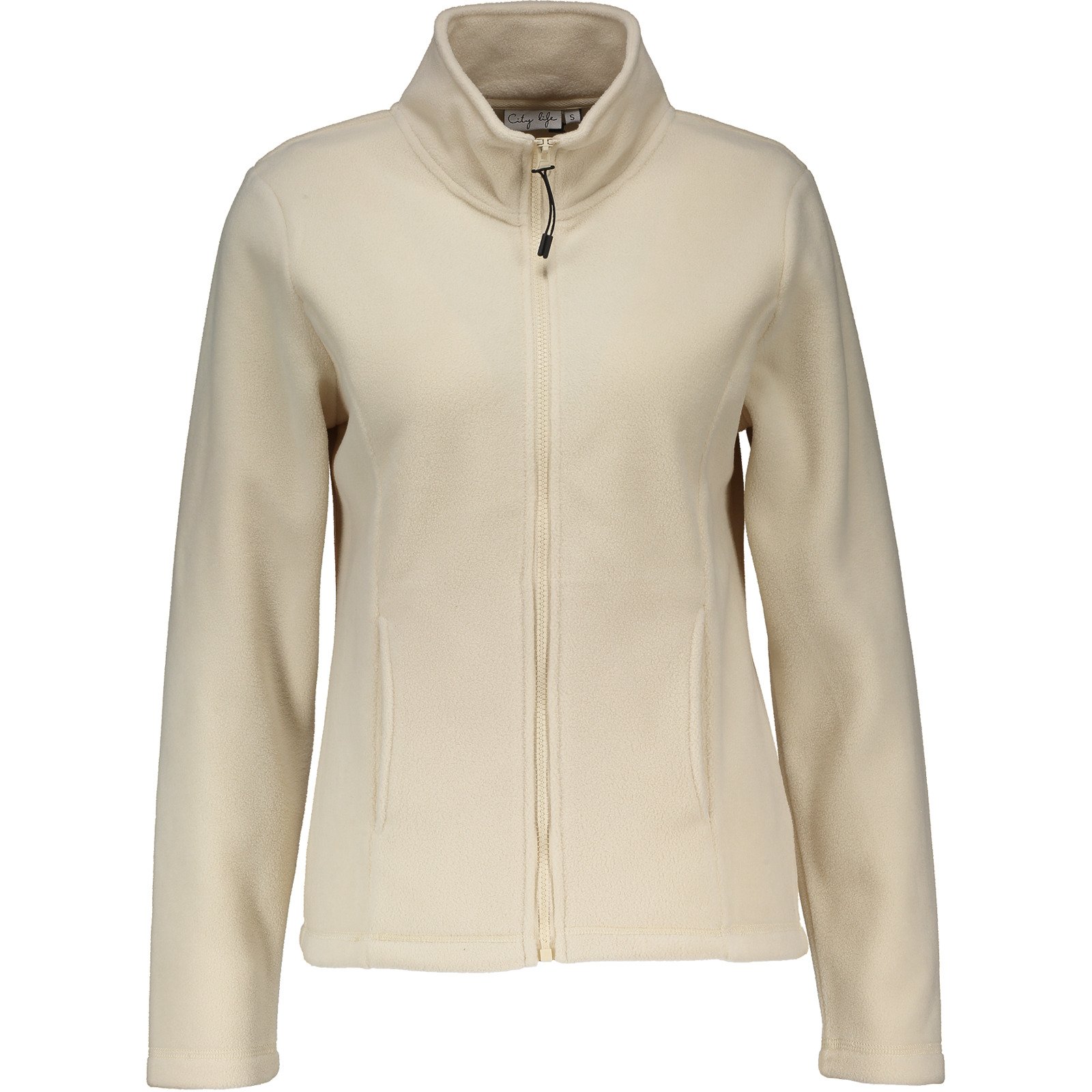 Damen-Polarfleecejacke mit Stehkragen