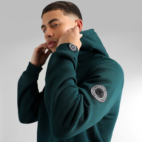 Sweat Capuche Premium 1096 Vert