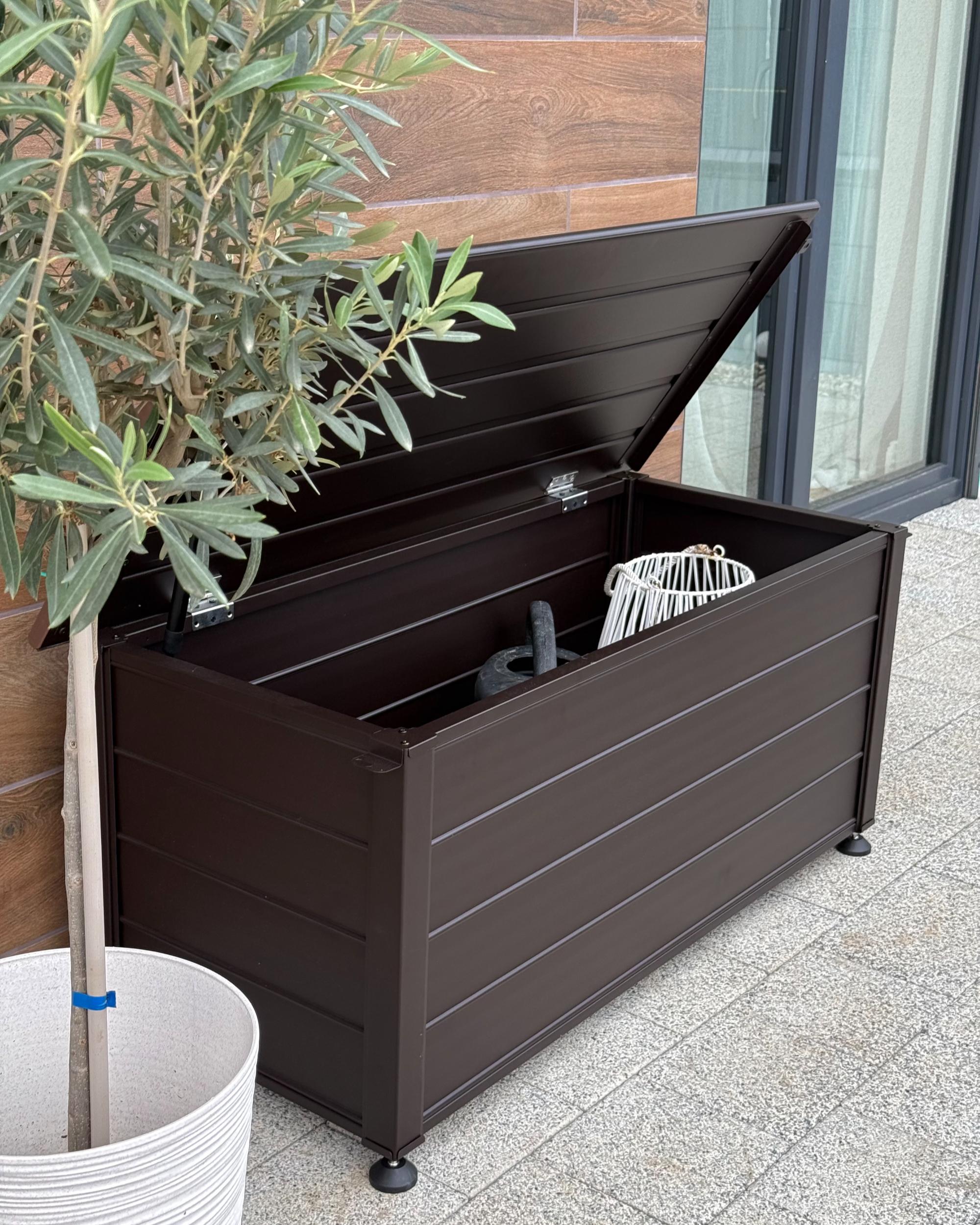 Kussenbox CAMPALTO 113 cm 50 cm Donkerbruin