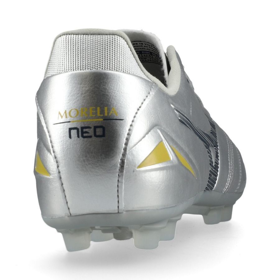 Mizuno Morelia Neo IV Pro AG Platinum Silver - Argent/Cool Gray