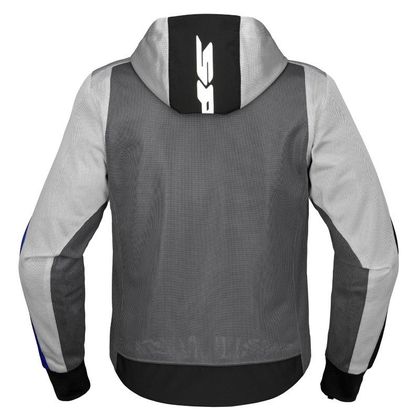 Sweat moto Spidi HOODIE NET - Gris / Bleu