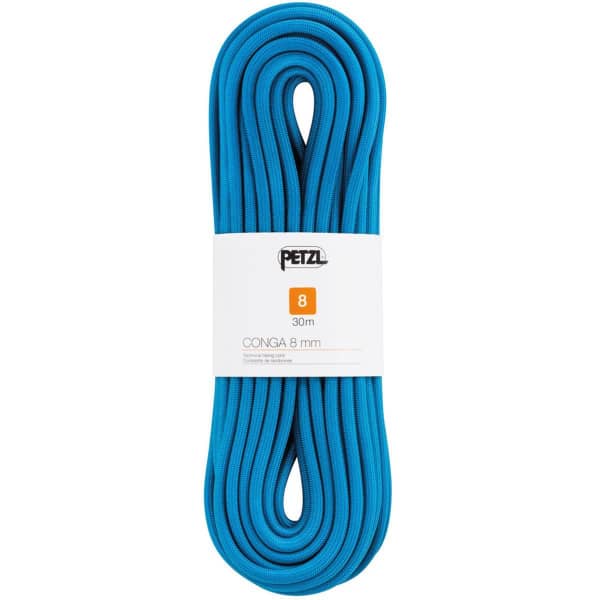 Cordelette escalade PETZL CONGA 8.0MM x 30M BLEU
