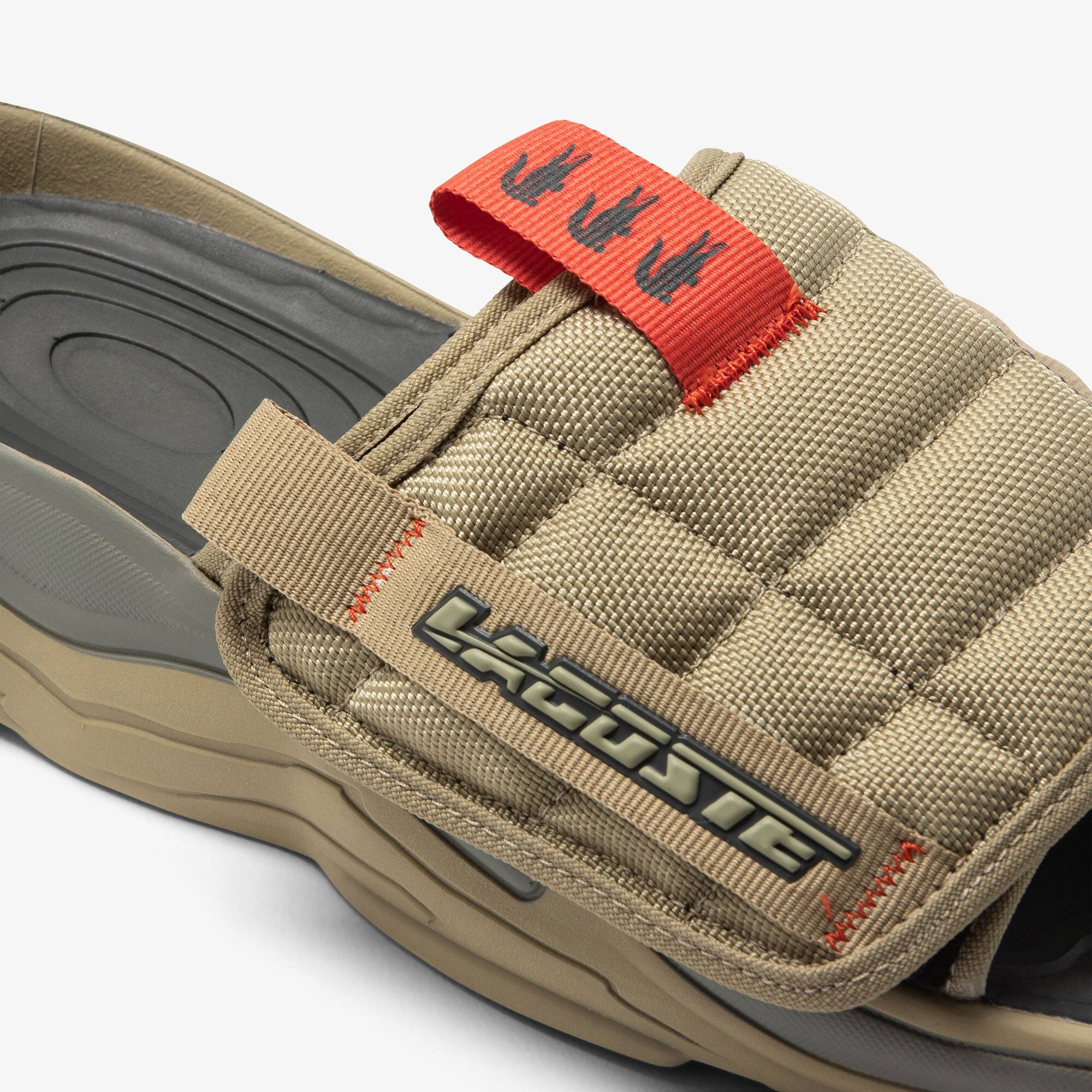 Claquettes AceSlide homme Lacoste en synthétique Claquettes & Sandales - Vert - Lacoste - Homme