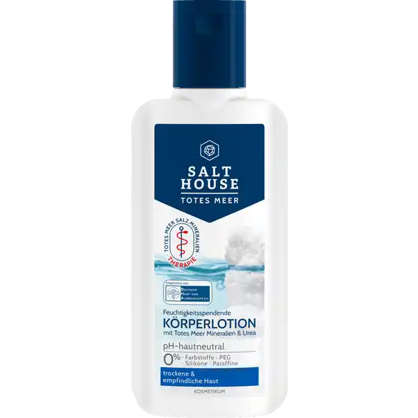 feuchtigkeitsspendende Körperlotion mit Totes Meer Mineralien & Urea