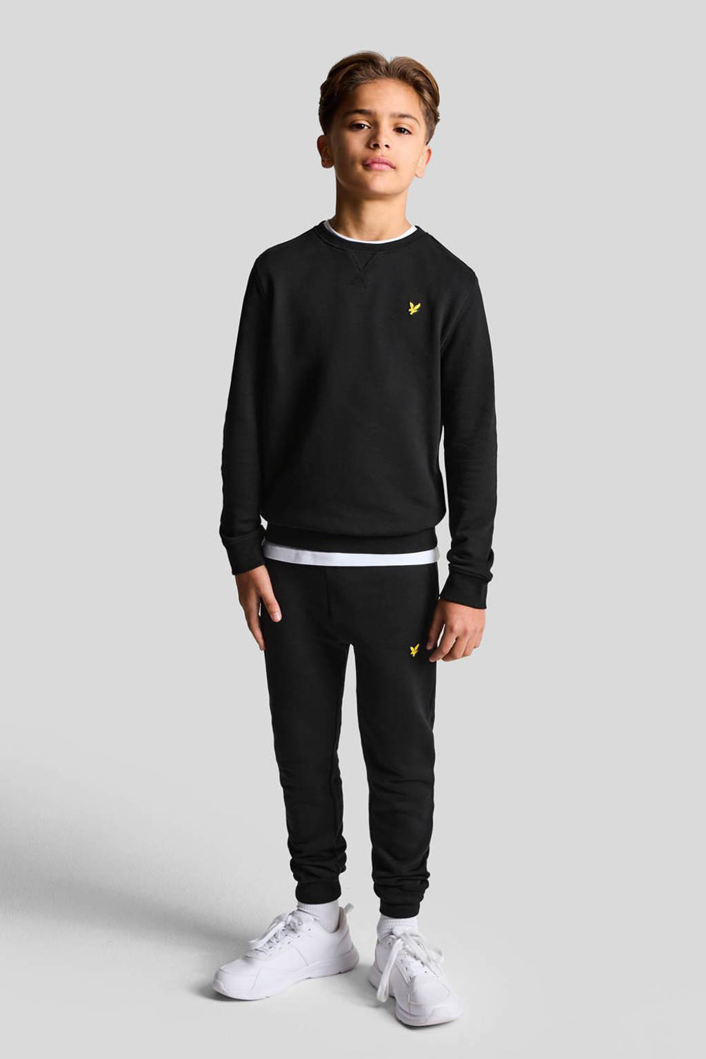 Lyle & Scott sweater zwart