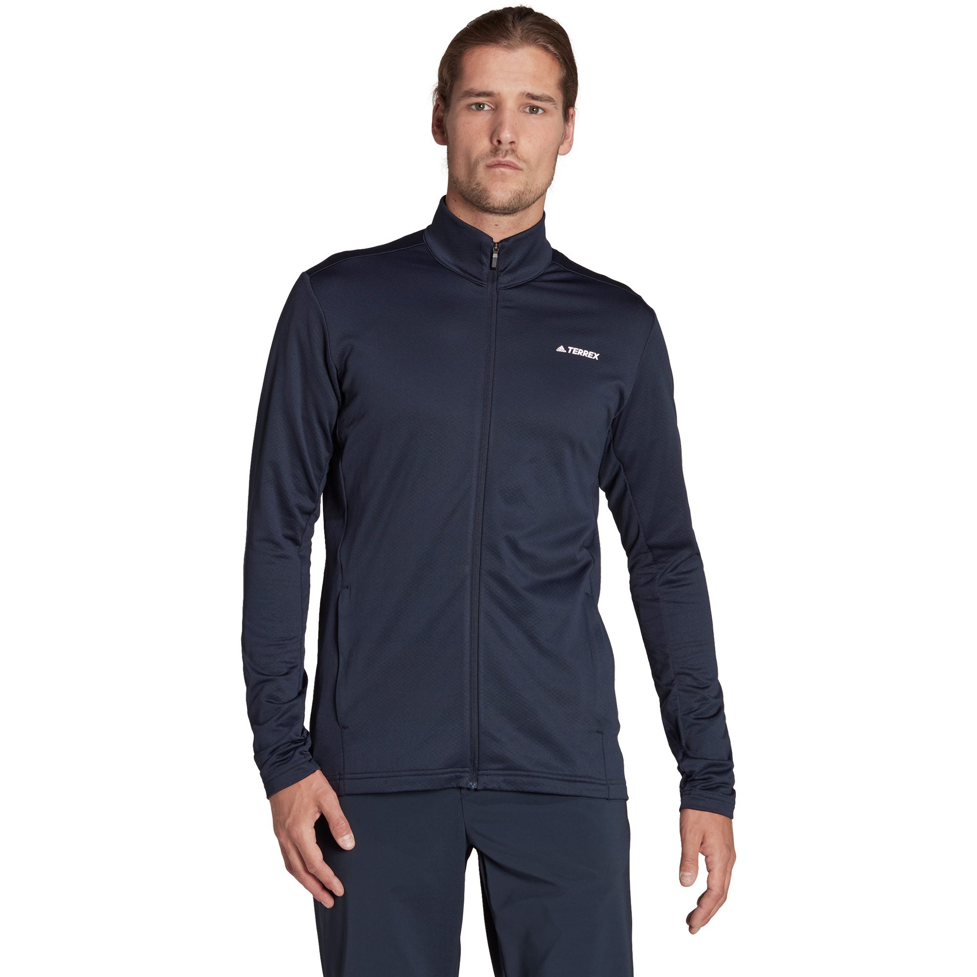 adidas TERREX Terrex Multi Primegreen Fleecejacke Herren legend ink
