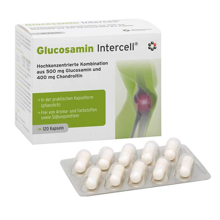 Glucosamin Intercell Kapseln, 120 St