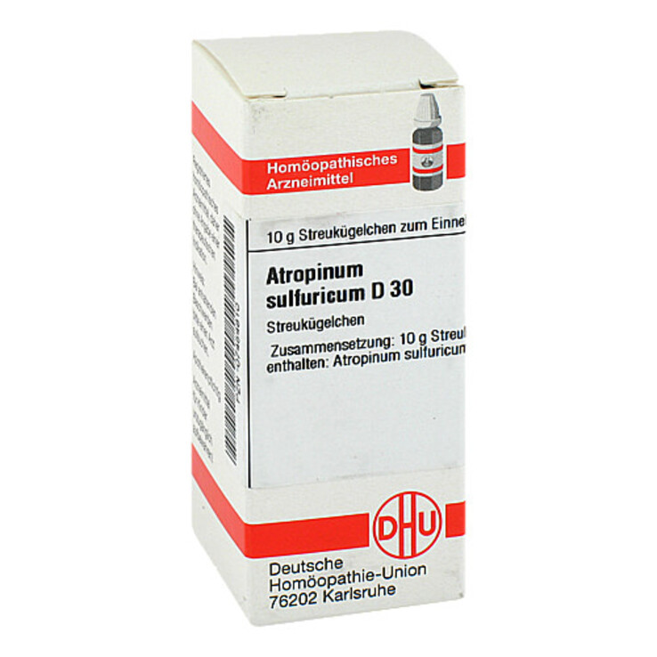 DHU Atropinum sulfuricum D 30 Gl, 10 g