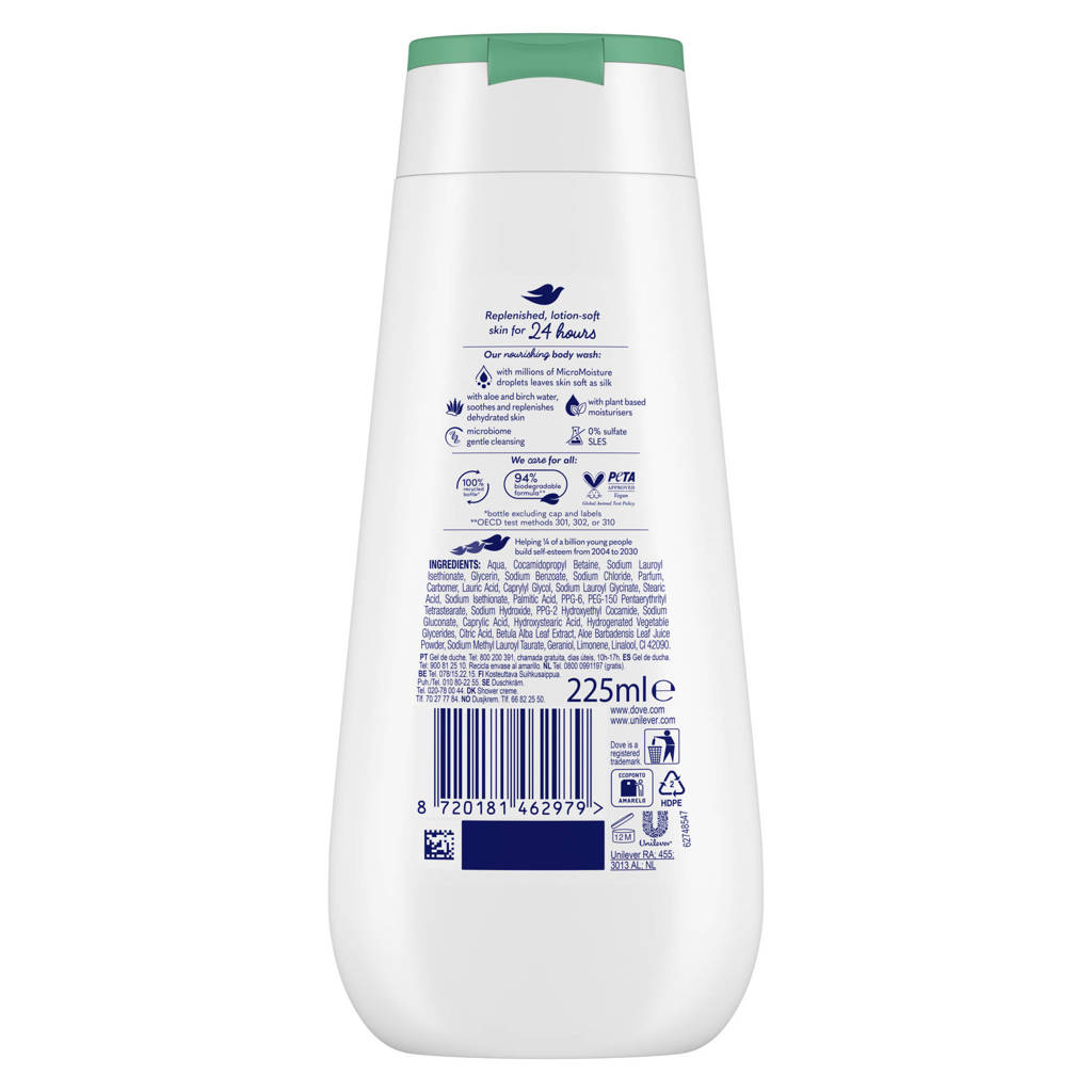 Hydrating Care verzorgende douchegel - 6 x 225 ml