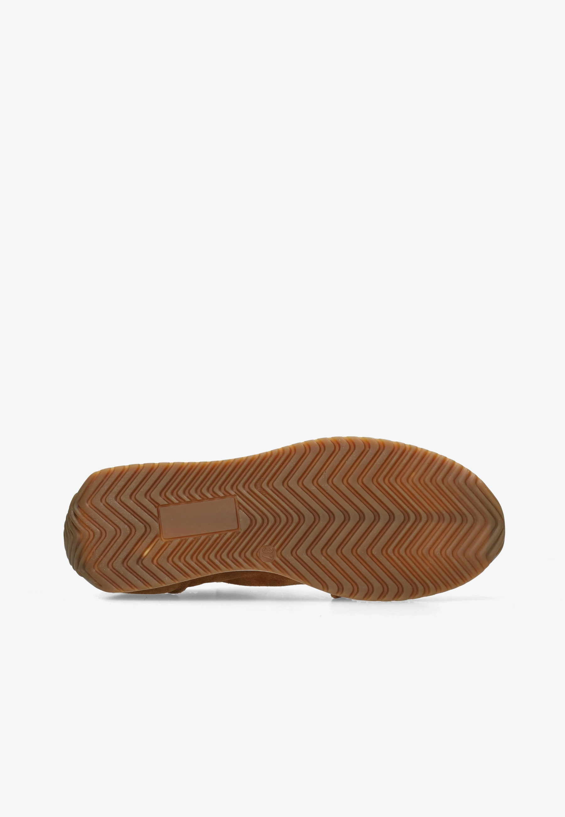 TAYA BASE Sneaker suede Cognac
