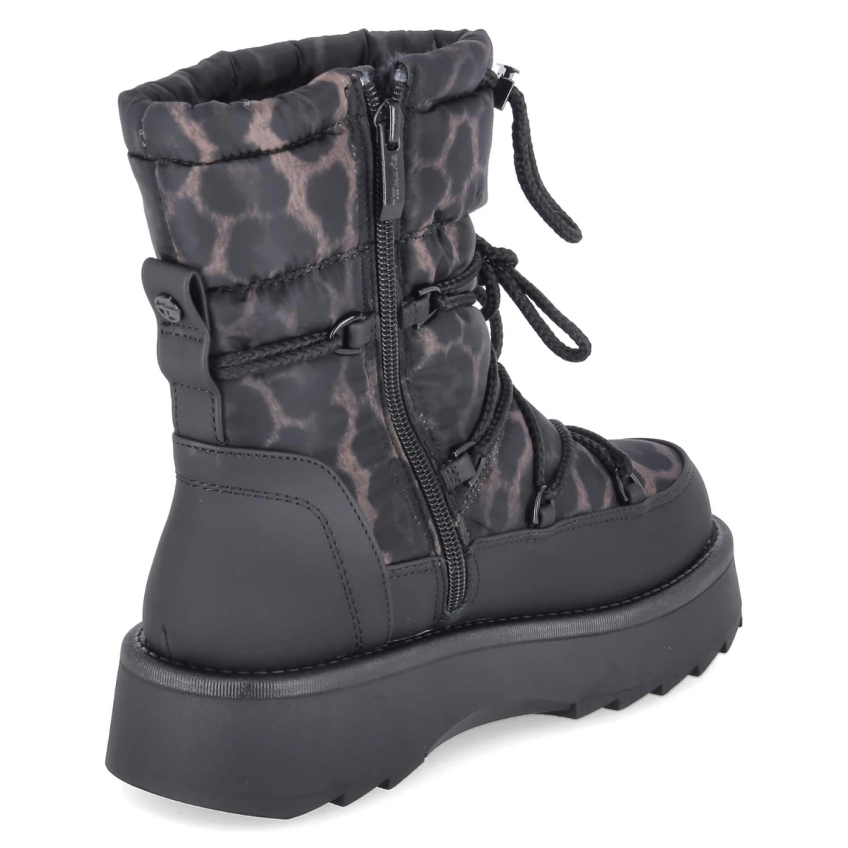 TamarisSnowboots - BLACK/LEOPARD