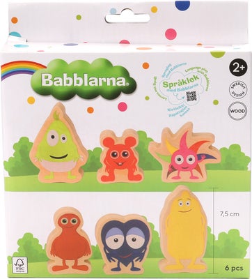 Babblarna Figursett Tre 6 Stk