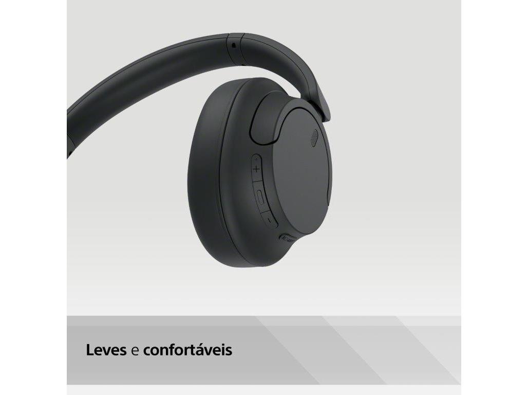 AUSCULTADORES SEM FIO SONY WHCH720NB PRETO