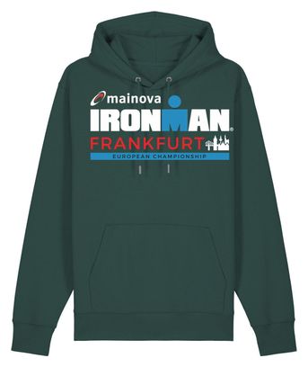 Sweat à Capuche Ironman Frankfurt Vert
