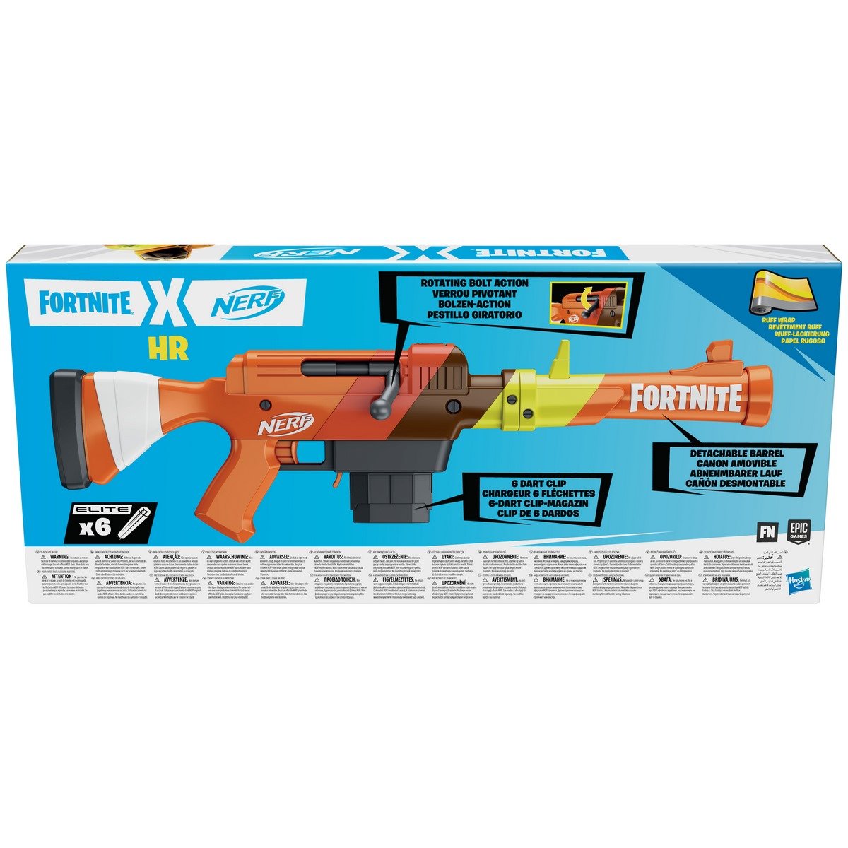 Pistolet nerf fortnite hr
