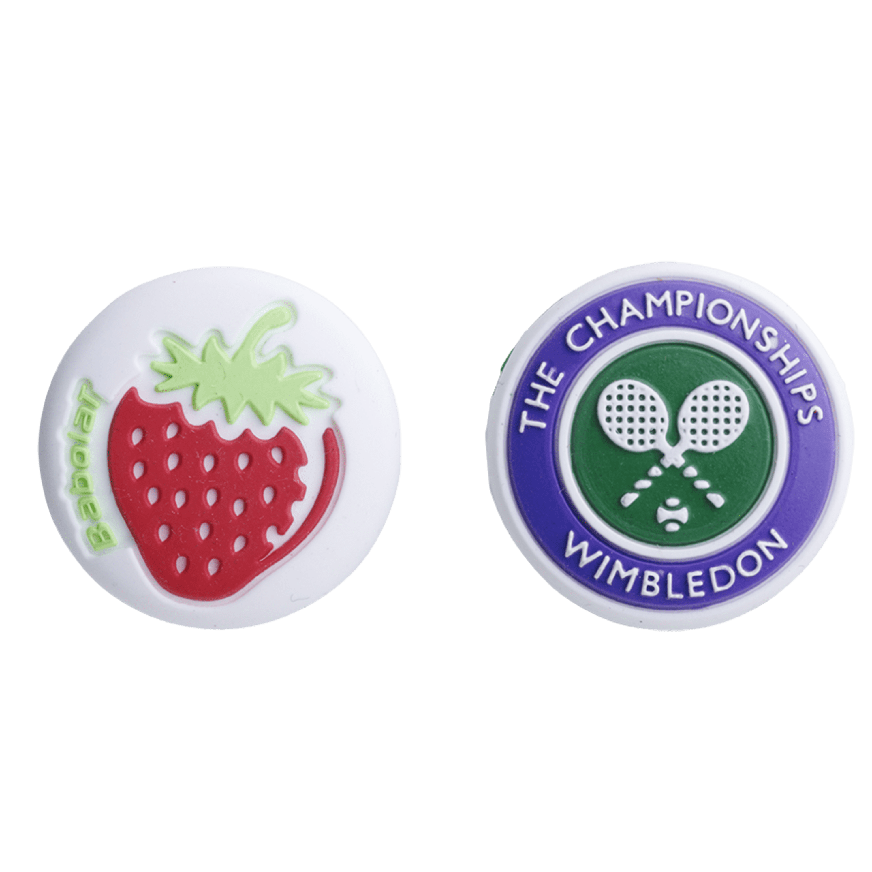 Wimbledon Damp x2 Rot / Weiß & Grün / Violett