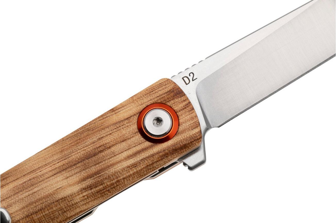 Black Fox Spear BF-783 Satin D2, Zebrawood, zakmes