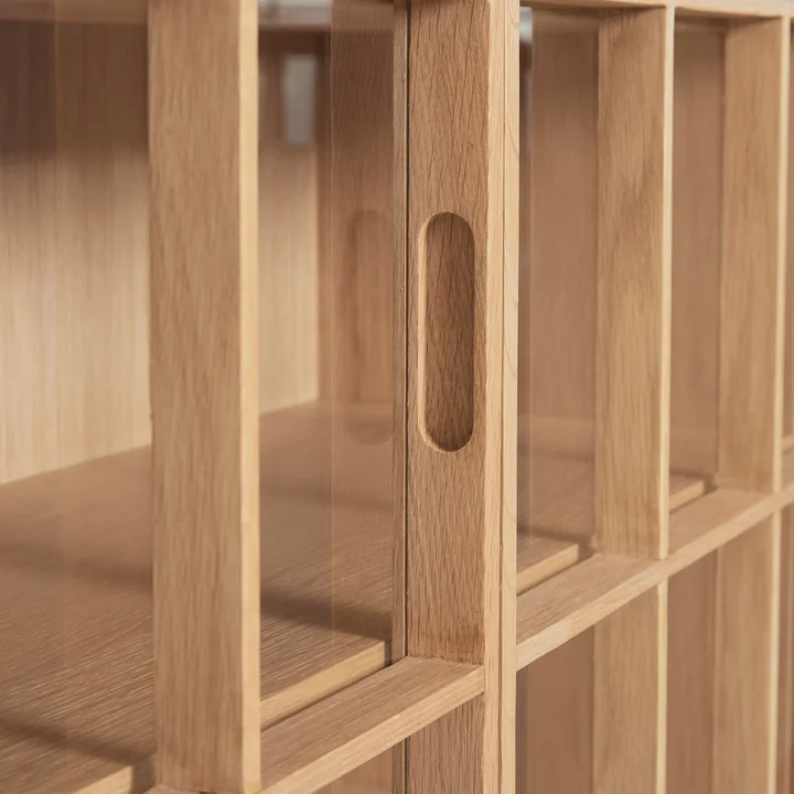 Hübsch Interior - Shoji Kabinet, H 90 cm, Eiche