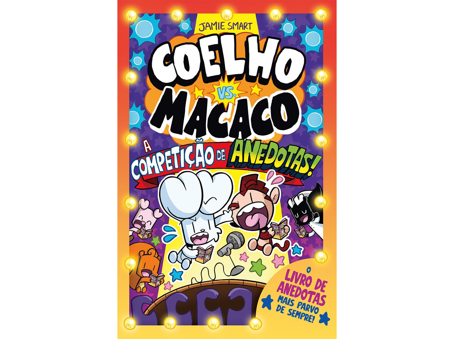 LIVRO COELHO VS. MACACO: A COMPETIÇÃO DE ANEDOTAS!