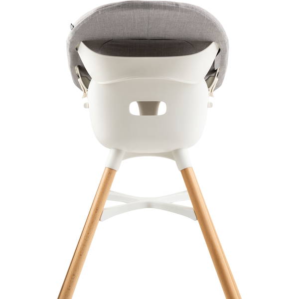 ZizaZiza   Babywippe inklusive Hochstuhl Montage Set grey/vanilla