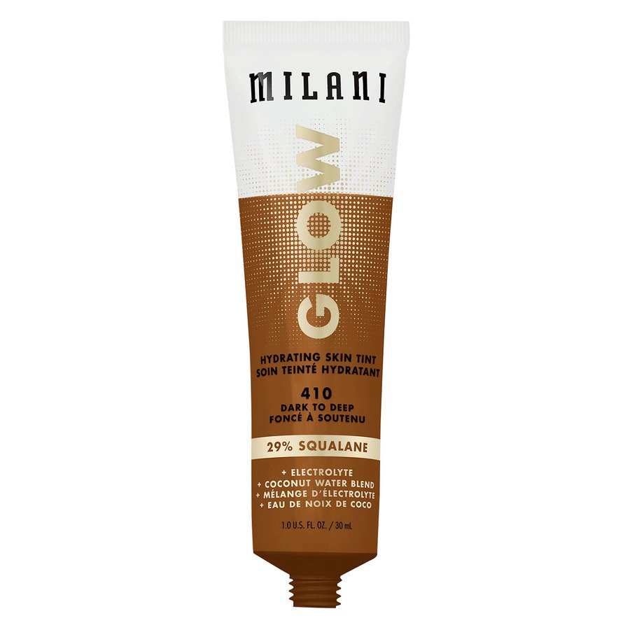 Milani Cosmetics Glow Hydrating Skin Tint 410 Dark To Deep 30ml