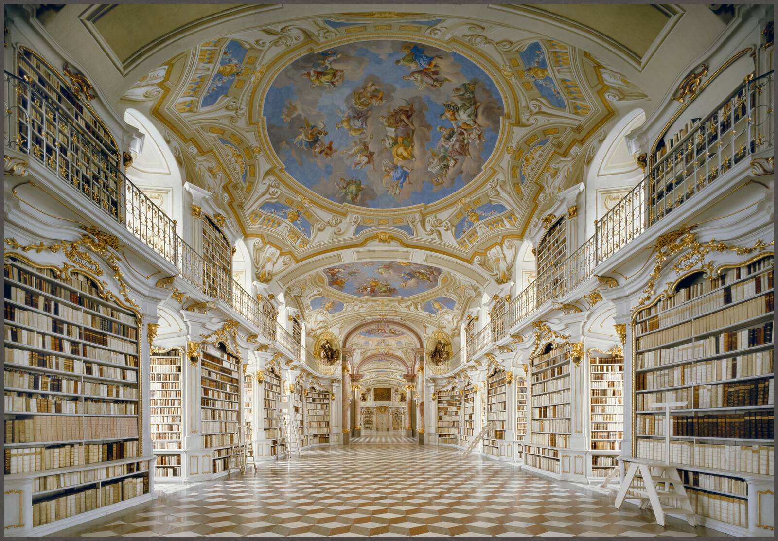 Benediktinerstift Admont by Rafael Neff - Limited Edition. Edition of: 150. Signed.