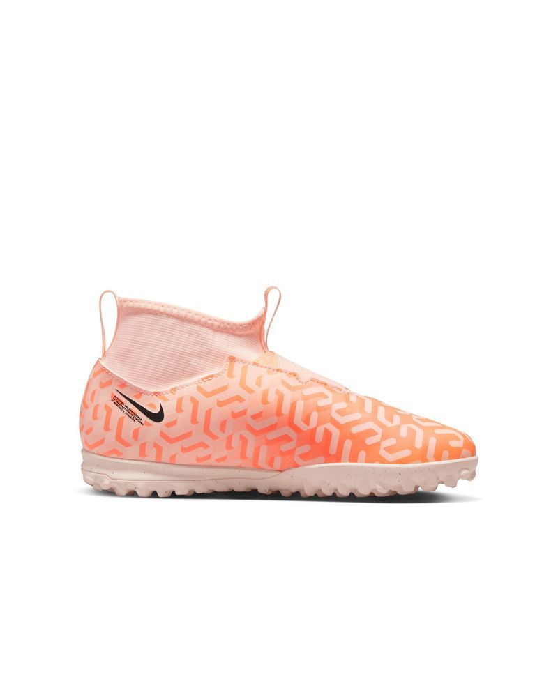 Chaussures de football Nike Mercurial Superfly 9 Academy TF Orange pour enfant