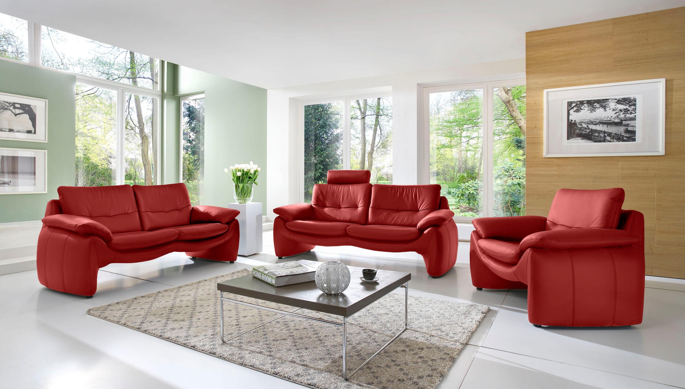 PLACES OF STYLE 2-Sitzer »Luna« in einzigartiger Optik