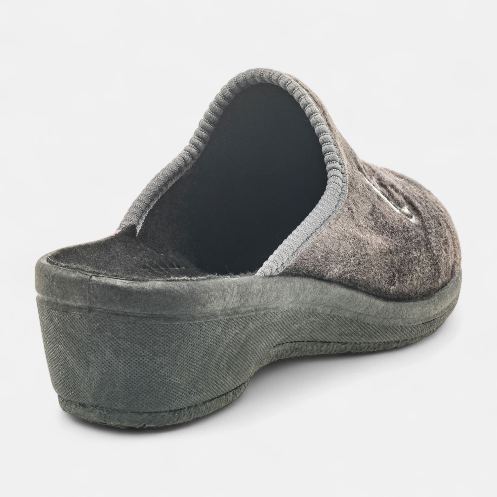 Pantoufles sabots Femme gris