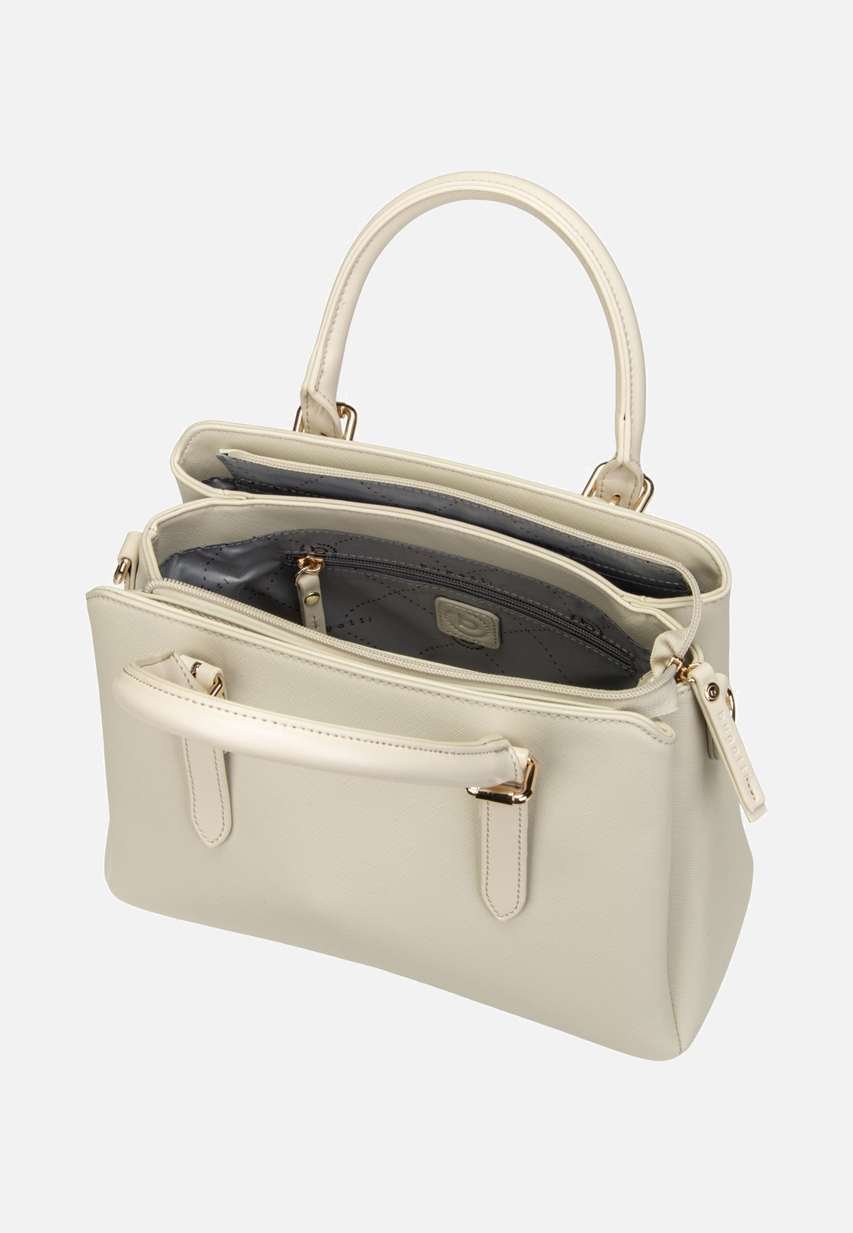 Ella Bowling Bag M Beige - Bowling Bag