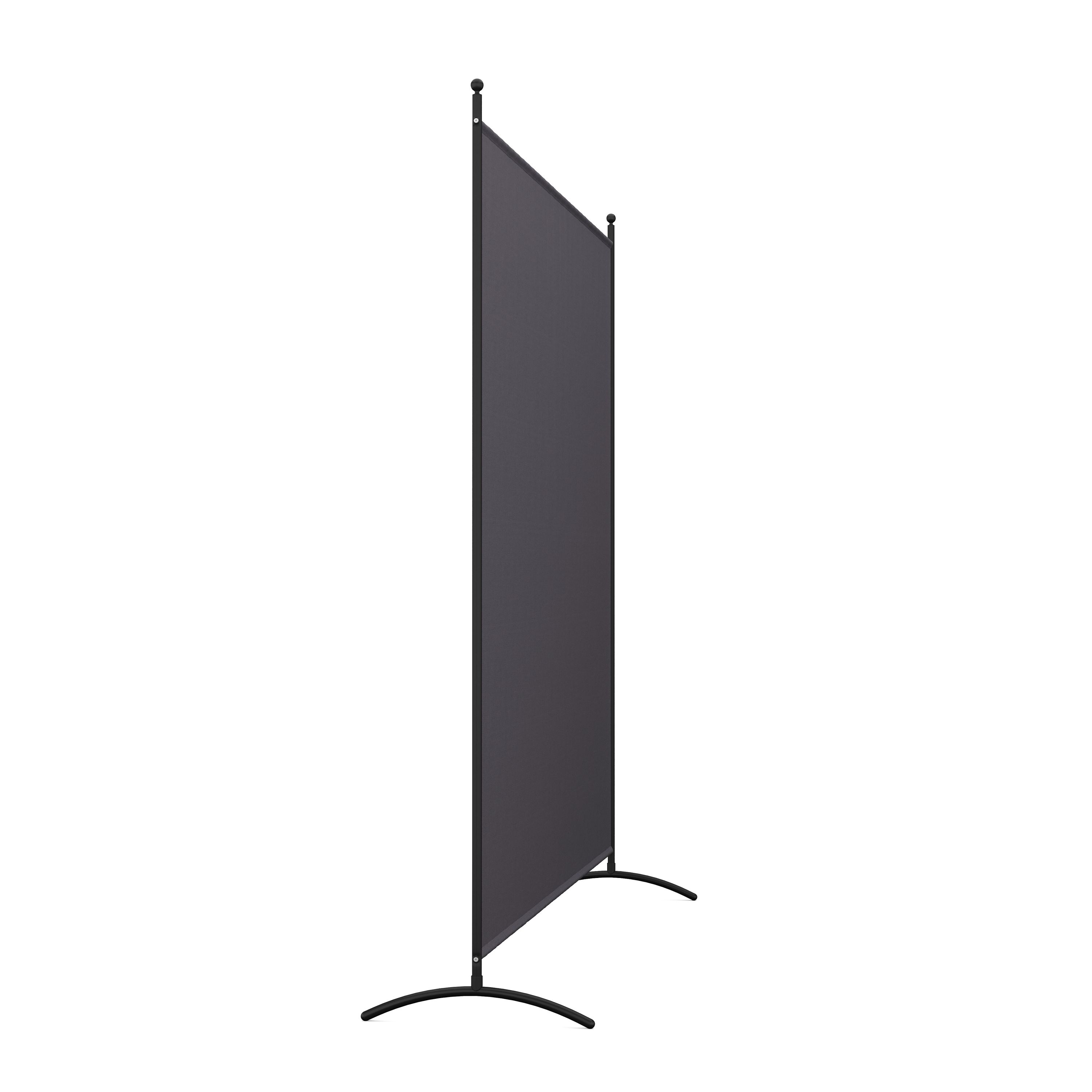 Paravent 1-teilig 180 x 180 cm anthrazit