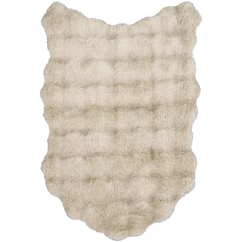 Vloerkleed Polar - taupe - 60x90 cm