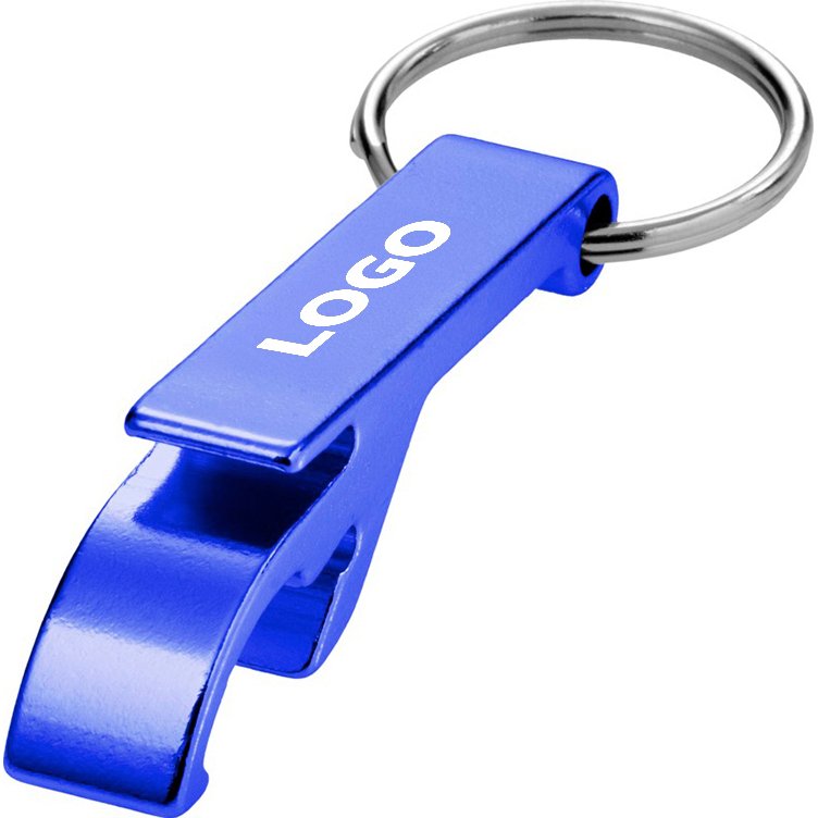 Porte-clés décapsuleur publicitaire - marquage 1 couleur