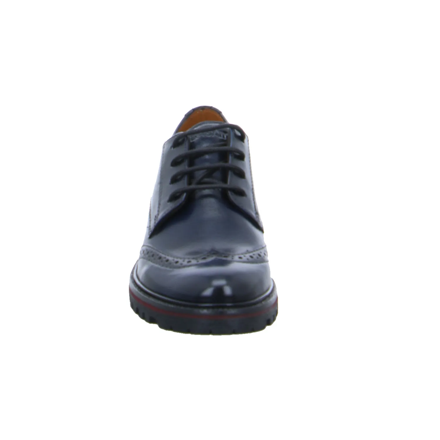 BAGATT Schnürschuh Blau Leder