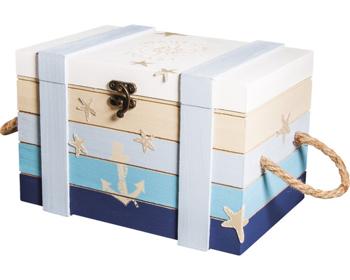 Houten kistset 30x20,5x17,3 cm + 24x16x15,5 cm