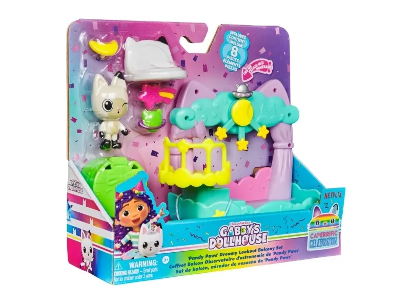 Gabby's Dollhouse Balcony Set - Pandy