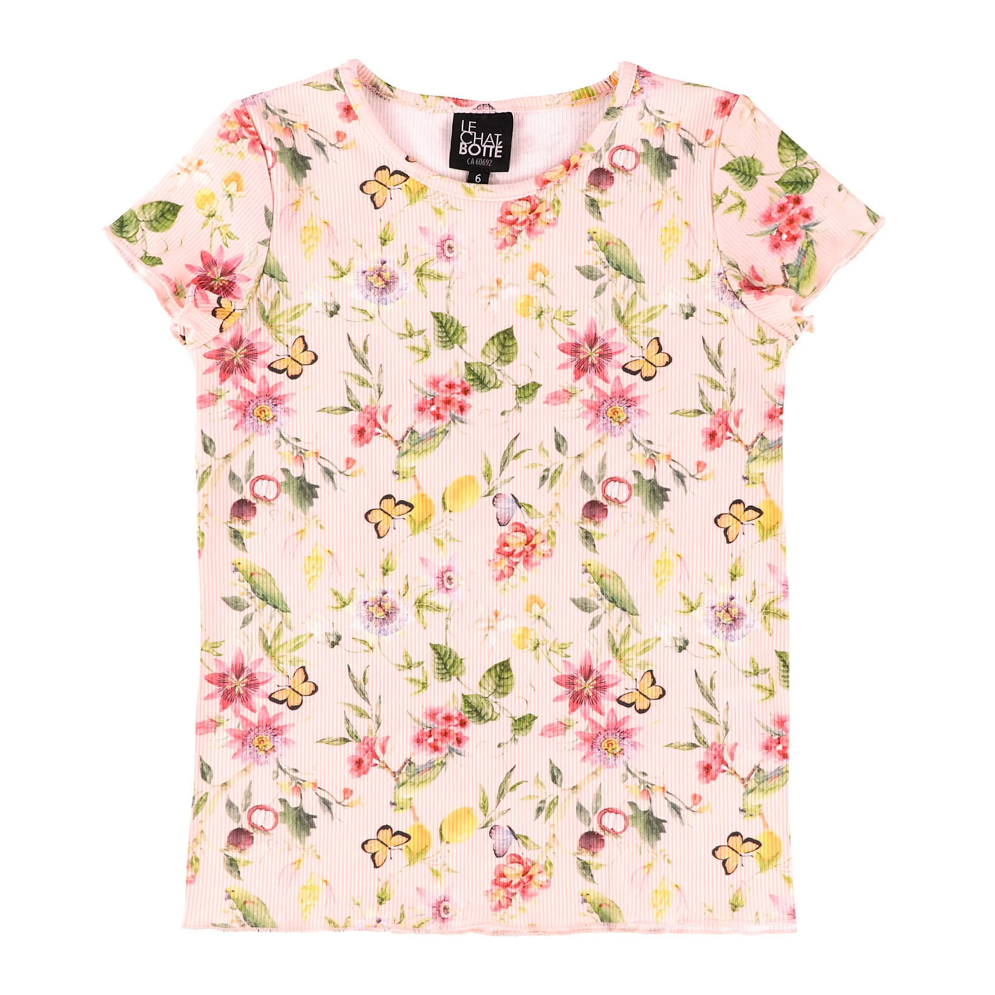 Chat Botté T-shirt Jardin Vivant 2-8ans